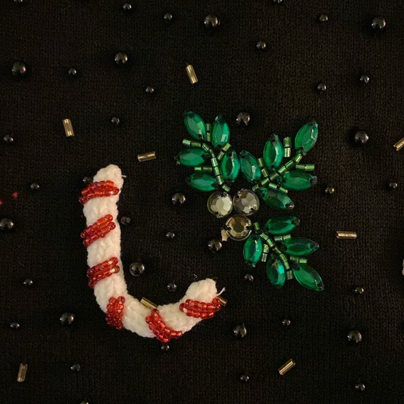 🎄JUST B Ugly Embellished Christmas Sweater - Picture 9 of 12